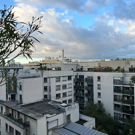 Lägenhet Le Perchoir Design, Comfort & Eiffel View Paris